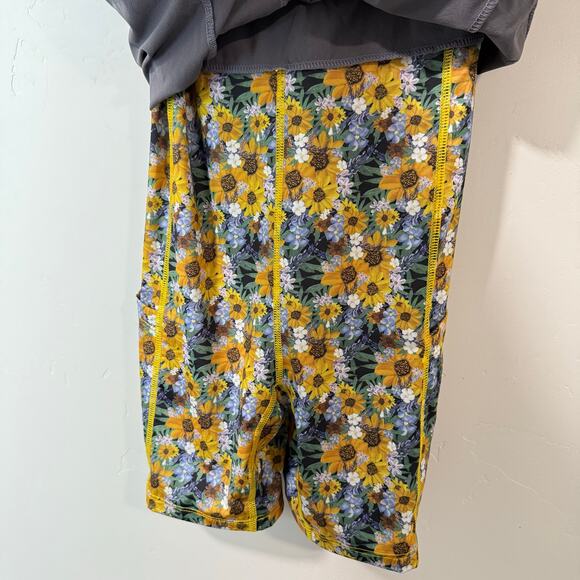 Youer Women's Mirage Dress Athetic Mini Tank Zipper Built in Shorts Gray NEW XS - Picture 7 of 10